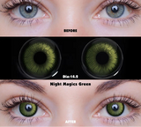 Popxstar 2PCS Hot Sale Color Contact Lenses Soft Lens Eye Beauty Pupil ﻿Lense ﻿Korea Myopia Lens Yearly