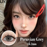 Popxstar  Contact Lenses Cosmetics Lenses Choco Jump Series Eye Color Lens Beauty Black contacts Woman Accesories Natual  Brown lens