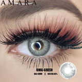 Popxstar  1 Pair GRAY Lenses Anime Accessories Color Contact Lenses for Eyes Comic Tears Eye Fashion Lenses