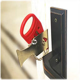 Popxstar 1pc portable travel safety door lock, suitable for travelers and families, universal sleep safety portable travel door lock