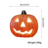 Popxstar Halloween LED Pumpkin Lantern, LED Light Lamp Lantern Home Props Bar, Halloween Decor LED Lantern Scene Layout Home Decoration