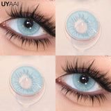 Popxstar Fast Delivery Colored Pupils for Eyes Brown Natural Beauty Contact Lenses Purple Cosplay Red Lenses Green Eye Contacts