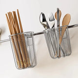 metal stainless steel storage basket wall-mounted kitchen toilet bathroom Draining rack storage rack shelf Small item storage