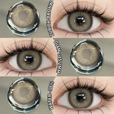 Colored Contact Lenses Natural Soft Cosmetic Brown Eye Lens Gray Pupils Yearly Blue Eye Contact Green Beautiful Pupils