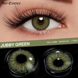 Popxstar New Arrival Bio-essence 1 Pair Gray Lenses for Eyes Color Contacts Lens Fashion Makeup Lenses Blue Pupils for Natural Eyes