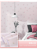 Popxstar Wallpaper Self-adhesive Moisture-proof Pastoral Flower Living Room Bedroom Waterproof Erasable Wall Sticker Home Decoration