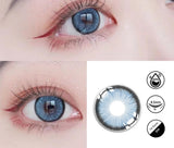 Popxstar 2Pcs Myopia Contact Lenses for Eyes Prescription High Quality Soft Eyes Color Lenses Beautiful Pupil Yearly Fast Shipping