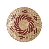 Wall Hanging Pendant Straw Woven Decoration Round-shaped Wall Hanging for Living Room Bedroom New Wall Decoration Moroccan Style