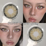 2pcs Hot Sale Natural Color Contact Lenses for Eyes Myopia Degree Korean Lenses Beauty Grey Eye Contacts Lens