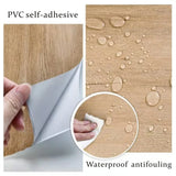 Popxstar 60/80cm Wide Wood Sticker for Furniture Wallpaper PVC Wallstickers DIY Walls Waterproof Door Kitchen Wardrobe Cabinet Decor Film