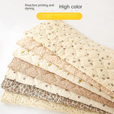 Popxstar Baby Cover Quilt Baby Lovely Print Small Cotton Quilt Newborn Holding Blanket with Cotton Wrapping Warm Bedding