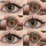 Color Contact Lenses for Eyes Brown Fashion Lenses Blue Color Eye Lenses Discounts Purple Y2K Lenses Colorcon