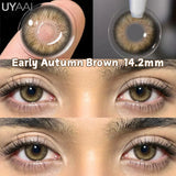 Color Contact Lenses NEW iD Series Beauty Green Lens Makeup Colorcon Fashion Black Eyes Lens Natural Brown Lenses For Eyes