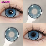 Color Contact Beauty OMG Series Colorcon Black Lens Big Eyes Cosmetic Green Lenses Colorcon NEW NAJIA Series Blue Pupils