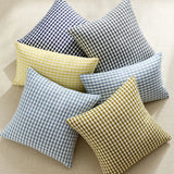 Outdoor Waterproof Square Pillow Covers Decorative Cushion Cover for Patio Couch Sofa Living Room Home Decor 45x45cm/50x50cm