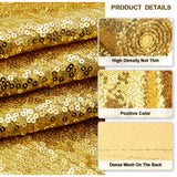 Popxstar Sequin Table Runners Sparkly Glitter Table Runners For Wedding Decoration Sequin Christmas Birthday Baby Shower Party Decor