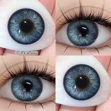 Popxstar  -Blue Contact Lenses for Eyes Fashion Color Pupils Beauty Green Lenses Natural Eye Color Lenses for Myopia 1 Pair Cosplay