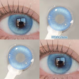 Popxstar 2PCS Halloween Myopia Contact Lenses Cosplay Colored Contact Lenses Prescription Lens Natural Pupils Eye Color Lenses