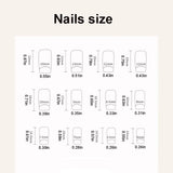 Popxstar 24pcs/set Glitter Fake Nails for Women Girls Super Flash Sparkling Gradient Pink Black Tips Faux Ongles Press on False Nail Art