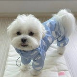 Fashion Pet Rain Coat for Dogs Waterproof Impermeable Full‑Body Raincoat Rain Cape Dog Clothing