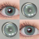 Popxstar Natural Contact Lenses with Degree Colored Pupils for Eyes Cosmetics  Lenses with Diopters Prescription Lenses Icy Gray Lens