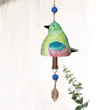 Popxstar  Ceramic wind chimes auspicious hanging decoration Chinese wind chimes creative home birthday gift