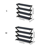 Popxstar Simple Fabric Assembled Shoe Storage Rack