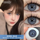 Popxstar  Fashion Colorcon Contact Lenses for Eyes Blue/Green/Brown Natural Lenses 1pair Yearly Cosmetics Pupils Color Eyes Lens