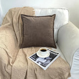 45x45cm High Quality Pillow Case Pillow Case Light Luxury Nordic Home Pillowcase Sofa Plush Cushion 21 Color Pillow Case