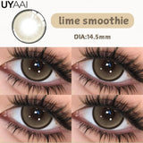 NEW Color Contact Lenses For Eyes Beauty Color Contact Cosmetic Beauty Natural Color Pupils Black Lens Big Eyes Green lens
