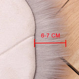 Cute Cat Paw Shape Plush Carpet Living Room Bedroom Home Sofa Foot Mats Shaggy Fluffy Rug Bedside Carpet