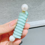 Popxstar Japanese Fashion Style Spiral Hair Tie Metal Tpu Hair Ties for Girls and Women Hair Accessories
