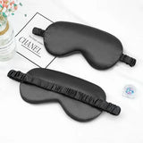Popxstar Imitated Silk Eye Patch Shading Sleep Eye Eyepatch Soft Blindfold Smooth Eye Mask Sleeping Aid Eyeshade Eye Cover Patch Bandage