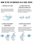Yearly Use black Color Contact Lenses Cosmetic Natural Contact Lenses Soft Eye Lenses Beauty Pupils 1 Pair 14.2mm