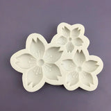 Popxstar 3 Cavity Cherry Blossom Flower Shaped Silicone Mold Sun Flower Fondant Chocolate Cake Decoration Baking MoldTool