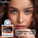 1pair Blue Contact Lenses for Eyes Natural Colored Contact Blue Eyes Lenses Fashion Contacts Lenses Yearly Green Pupil