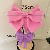 Popxstar Christmas Tree Decoration New Year Party Prop Christmas Big Bow EVA Shop Display Wedding Party Prop Festivity Occasion DIY