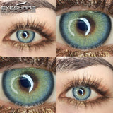 Popxstar  Natural Color Lens Eyes 2pcs Color Contact Lenses For Eyes Beauty Contact Lenses Eye Cosmetic Color Lens Eyes