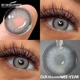 2pcs Natural Colored Contact Lenses Blue Brown Eye Contacts Lenses Gray Makeup EyesLense Yearly Green Beautiful Pupils