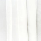 Popxstar  Asazal Solid White Tulle Luxurious Chiffon Sheer Window Curtains For Living Room Modern Voile Organza Drapes Bedroom Decoration