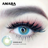 Popxstar  new product 1 pair of AURORA color contact lenses, comfortable glasses yearly use