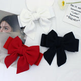 Popxstar  New Fashion Elegant Large Bow Elastic Belts for Women Wide Side Belt Dress Female Jeans Waistband Trouser Accessory