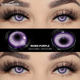 New Red Lenses Halloween Colored Contact Lenses Cosplay Pink Eyes Lens Anime Eyes Blue Green Makeup Contact Purple Lens