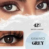 Popxstar Color Contact Lenses with Myopia 0--6.00 Colored Pupils for Natural Effect Eyes Fashion Women Lenses