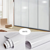 Popxstar Pearlescent White Marble Contact Paper Vinyl Self Adhesive Water and Fireproof Wallpaper for Stove Peel and Stick Decor Stickers