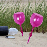 Popxstar Beach Drink Cup Floating Drink Cups for Pool Acrylic Tall Cocktail Glasses Glasses Wine Glass  Rock Tumbler