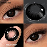 Color Contact Eye Color Lenses Makeup Natural Brown Lens Cosmetics Gray Eyes Lenses Woman Makeup Softlenses