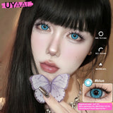 Popxstar Contact Lenses Color Cosmetics Multicontact Eye Contact Lenses Korean Makeup Colored Puipls Cosmetic Natual Lens Gray Lens