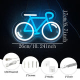 Game Neon Sign Spanish Lights Usb Logo Bicycle Power in Gymnasiums Art Sports Business Decorative Accessories Used Rooms Signs.