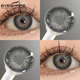 Fashion Color Contact Lenses 1 Pair Black Big Eyes Softlenses Colored Contact Lens Eye Makeup Beautiful Pupils